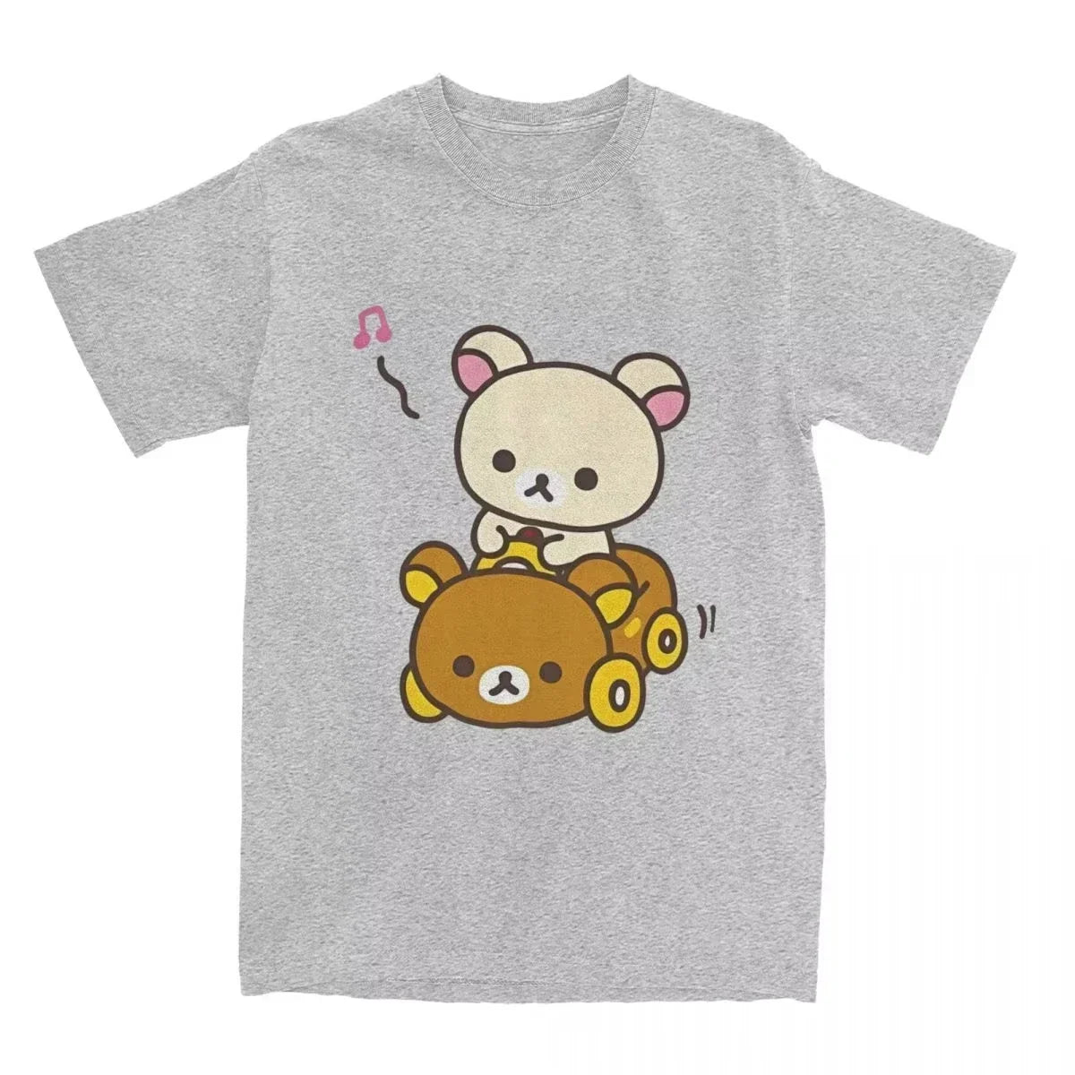 Women's round-neck short-sleeve T-shirt with car hip-hop style, summer short-sleeve T-shirt, streetwear for women